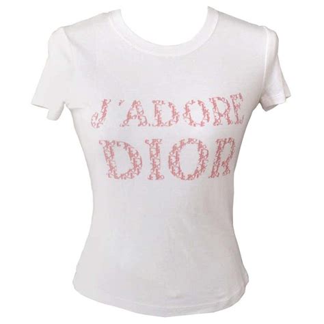 pink and white dior shirt|christian Dior white t shirt.